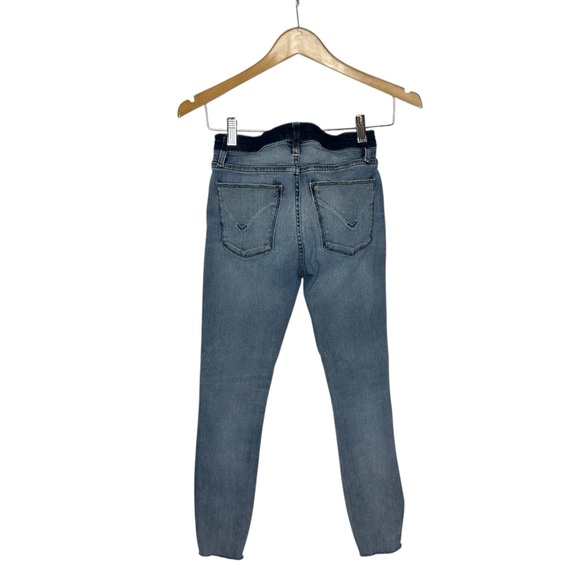 Hudson Nico Mid Rise Crop Super Skinny Jeans 25 - Picture 4 of 8